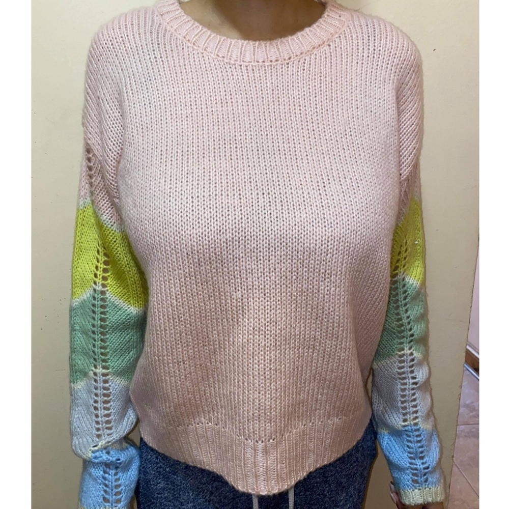 Knit Colorful Sweater - Picture 3 of 3